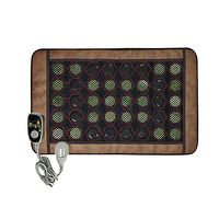 PHYMAT Infrared Jade Tourmaline Heating Pad - Infrared Heating Therapy Mat -Jade Heating Pad - Smart Timer,Adjustable Temp,Auto Off,FDA Registered(31"x19")