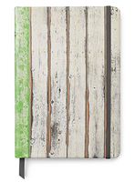 Wood Themed Designs UV Printed on PU Leather A5 Bullet Dotted Journal Notebook