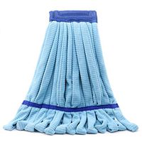 Microfiber Tube Mop Head Looped End Wet Mop Head Refill | Light-weight and Durable | For Home, Commercial And Industrial Use