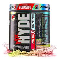 ProSupps Mr. Hyde NitroX Pre-Workout Powder Energy & Nitric Oxide Boosting Drink, Intense Sustained Energy, Pumps & Focus Powered by Yohimbe, Beta Alanine, Creatine & Nitrosigine, 30 True Servings