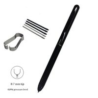 FXDTECH Touch Stylus S Pen Pointer Pen Replacement for Samsung Galaxy Tab S4 EJ-PT830B T835 T837 +Replacement Tips/Nibs Black