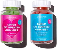 New SkinnyMint Super Fat Burning Gummies (120 Gummies). Powerful Appetite Suppressant. Contains Garcinia Cambogia Extract
