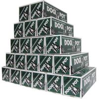 DOGIPOT 1402-20 Dog Litter Bags,Dark Green,PK20