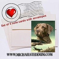Michael Steddum Entry, Chesapeake Bay Retriever Note Card Set