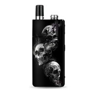 IT'S A SKIN Decal Vinyl Wrap Compatible with Lost Vape Orion Q/Glowing Skulls in Smoke