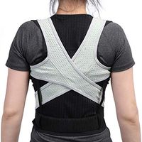 Posture Corrector,Full Adjustable Straps Back Brace Belts with Lumbar Support for Men Women Relieve Lower and Upper Back Pain (6#)