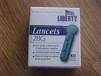 VitalCare Universal Sterile Lancets 28G - 100 ea [Health and Beauty]