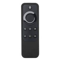 Longay Amazon Fire TV Stick Voice Remote All Gen Anti Slip Shock Proof Case Cover (Black)