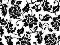 Floral Brocade Print Design Gift Grade Tissue Paper Sheets - 15" x 20" Choose Package Amount (48)