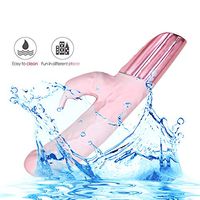 Ultra Realistic Wand Massager Ergonomic Bendable USB Rechargeable Two Independent Motors Silicone Material for Neck Back Shoulder, Sports Recovery