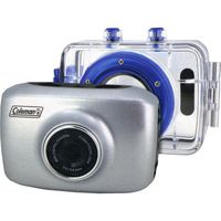 Coleman Xtreme CX5 Touch Screen Waterproof HD Digital Action Camera Camcorder with Bike and Helmet Mounts for Extreme Sports, Outdoor & Underwater Activities