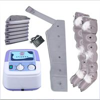 Leg Massager Air Compression Leg Wraps for Calf Arms Foot Circulation, Electric Calf Massager for Home/Office/Travel Use,Fullset