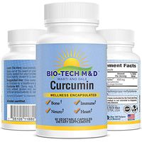 Curcumin Turmeric Root Dietary Supplement Potent antioxidant for oxidative Stress Cognitive Joints Cardiovascular Health Chemical detoxification inflammatory responses - 60 Vegetable Capsules