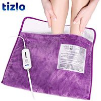 Electric Heated Foot Warmers for Men and Women Foot Heating Pad Electric with Fast Heating Technology Heating Pad Feet Warmer Auto Shut Off with 3 Temperature Setting 20×22 inches Perfect Purple
