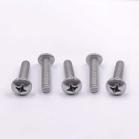 1/4-20 x 1" (1/8" to 4" Available) Pan Head Machine Screw, Phillips Drive, 304 Stainless Steel 18-8, Bright Finish, Fully Machine Thread, 25 PCS by Eastlo Fastener