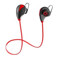 Wireless Earbuds, aelec Bluetooth Headphones in-Ear Sports Earbuds Sweatproof Earphones Noise Cancelling Headsets with Mic for Running Jogging (Red)