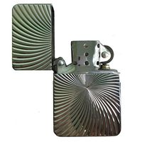 Swirl Pattern Flip Top Lighter