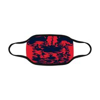 INTERESTPRINT Skull Summer T Shirt Graphic Design Custom Mouth Mask with Stretchy Earloop