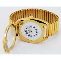 Unisex Braille Watch-Gold