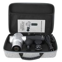 Wocume Mute Pain Relief Muscle Fascia Fatigue Massager Body Relax Machine Massage g-un(US Plug)