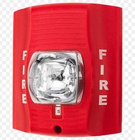 SYSTEM SENSOR SRH Strobe Hi Candela Red