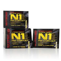 Nutrend N1 Shot 10x17ml Grapefruit Flavour Body Stimulant Than The Instant Form of pre-Workout Promote Muscle Pumping Beta-Alanine, AAKG Taurine DMAE