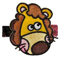 Bow Allure "Freeport" Lion Hair Clip for Girls (Left Side)