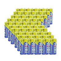 100 Pcs AAA R03P 1.5V Carbon Zinc Batteries