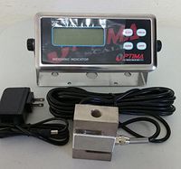 Compression Scale 2000 X 0.1 LB, S-Type Load Cell / LCD Digital Indicator, New