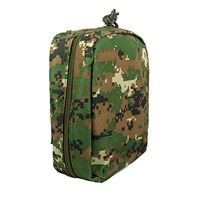 Andux Land Camouflage Tactical Trauma Kit First Aid Pouch/EMT Pouch Molle Compatible CS/B01