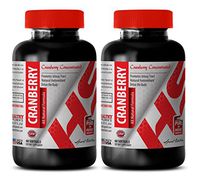 Cranberry Powder Bulk - Cranberry All Natural Formula - Maintain Bowel Health (2 Bottles)