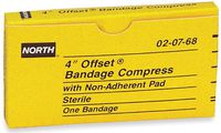 North by Honeywell 020768 Bandage Compress, 4-Inch OFFSET, 1 per unit