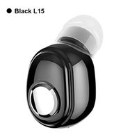 L15 Mini Bluetooth 5.0 in-Ear Earphone HiFi Sports Wireless Headset with Mic Earbud Handsfree Stereo Earphones for Smartphones Only 1pc