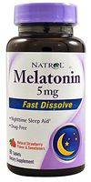 Natrol Melatonin 5Mg Fast Diss Strawbrry 90T