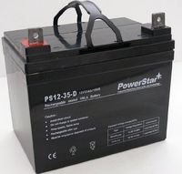 PowerStar AGM1235-109 Deep Cycle Battery 12V44; 35Ah Replaces U1 ub12350 np-33 dcs-33 u1-3