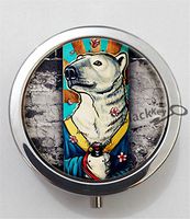 BlackKey Polar Bear 3-Compartment Decorative Pocket Gift Box Case Organizer for Pill, Color 1 -2274