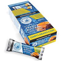 Daryl's Performance Line Peanut Butter Chocolate, Gluten Free, Protein Bars (12 Bars)