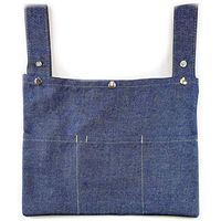 Fushida Folding Walker Bag, Water Resistant Storage Pouch for Rollator, Good Neoprene Accessory Tote Bag for Wheelchairs Senior Elderly with Two 4-Foot Bands, Blue, FYH564