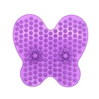 Linkin Sports Foot Massage Acupressure Mat Trigger Point Therapeutic Reflexology Massage Pad for Pain Relief (Purple-1)