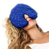 Kozy Collar Microwavable Heating Pad - Sinus Pillow - Moist Heat Compress for Migraines and Headaches - Scented with Aromatherapy - Natural, Safe and Reusable