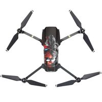 OK-STORE Exclusive Decoration Wrap Skin Decal Kit for Mavic Pro Quadcopter Drone Body Shell, DJI Mavic PRO Portable Collapsible Mini Racing Drone Water-resistant PVC Sticker
