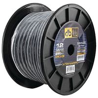 DB Link STSW16WG500 Superflex Series White/Gray Speaker Wire (16 Gauge, 500')