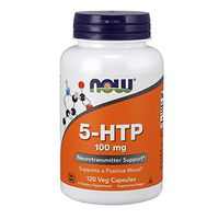 Now Foods 5-HTP 100 mg - 120 Vcaps 12 Pack