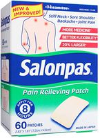 Salonpas Pain Relief Patches 60 ea (Pack of 6)