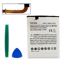 Samsung GALAXY TAB 4 7 NOOK EDITION Tablet Battery (LI-POL 3.8V 4000mAh) - Replacement For Samsung EB-BT230 EB-BT230FBE EB-BT230FBU Tablet Battey - Installation Tools Included