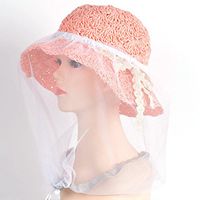 Wandrola Mosquito Head Net for Kids, Protection from Insect Bug Bee Gnats, Downy Catkins and Dandelions in The Air (White)