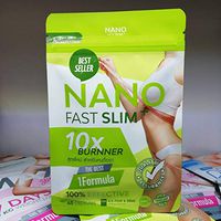 Gluta Nano Fast Slim Slim Fat Burner 45 Capsules.Fat Burner Burns 10x Faster Weight Loss Slimming Body Shape