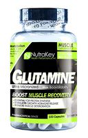 NutraKey Glutamine 900mg, 100 Count