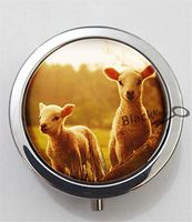 BlackKey Sheep 3-Compartment Decorative Pocket Gift Box Case Organizer for Pill, Color 1 -2171