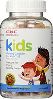 GNC Milestones Kids Bone Health Gummy, Assorted Fruit Flavors, 120 Gummies, Supports Strong, Healthy Bones